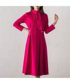 【ビアッジョブルー/Viaggio Blu】の【WEB限定カラーあり/新色追加】ルミナリー圧縮スムースワンピース ピンク|ID: prp329100004800843 ipo3291000000035064682