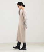 【デミルクス ビームス/Demi-Luxe BEAMS】の【1/1新規値下げ】【ロングセラー】フラッフィ クルーネック ニット ワンピース ニットワンピ ふわふわ BEIGE|ID: prp329100004800846 ipo3291000000034972144
