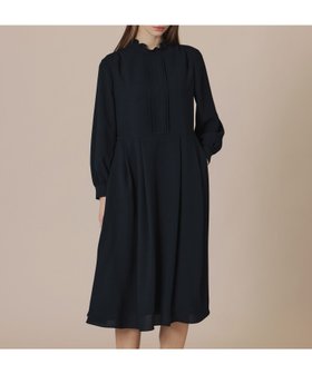 【マッキントッシュ ロンドン/MACKINTOSH LONDON】のポリエステルジョーゼットワンピース 人気、トレンドファッション・服の通販 founy(ファニー) ファッション Fashion レディースファッション Fashion for Women ワンピース Dresses ウォッシャブル Machine Washable カーディガン Cardigan, Knitwear ギャザー Gathered, Ruffled ジャケット Jacket, Outerwear ジョーゼット Georgette, Semi-Sheer Fabric パウダー Powder, Soft Tone フリル Frill, Ruffle 冬 Winter / This Winter 春 Spring 秋 Autumn |ID:prp329100004800859