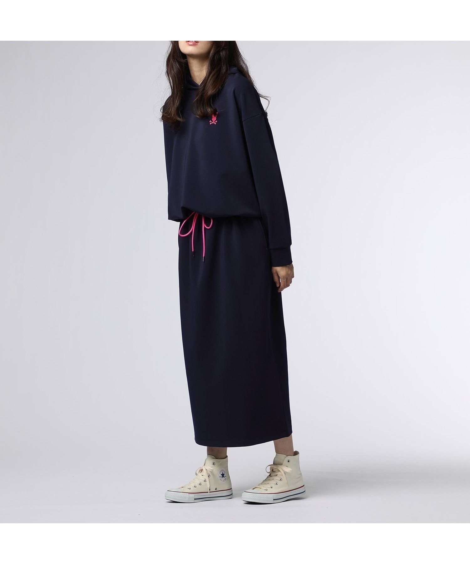 【サイコバニー/Psycho Bunny】のWOMEN フーデッド ロングワンピース 人気、トレンドファッション・服の通販 founy(ファニー) 　ファッション　Fashion　レディースファッション　Fashion for Women　ワンピース　Dresses　セットアップ　Set-Up, Coordinated Outfit　ブラウジング　Blouson Silhouette, Cinched Waist　ロング　Long, Long-Length　 other-1|ID: prp329100004800864 ipo3291000000035068567