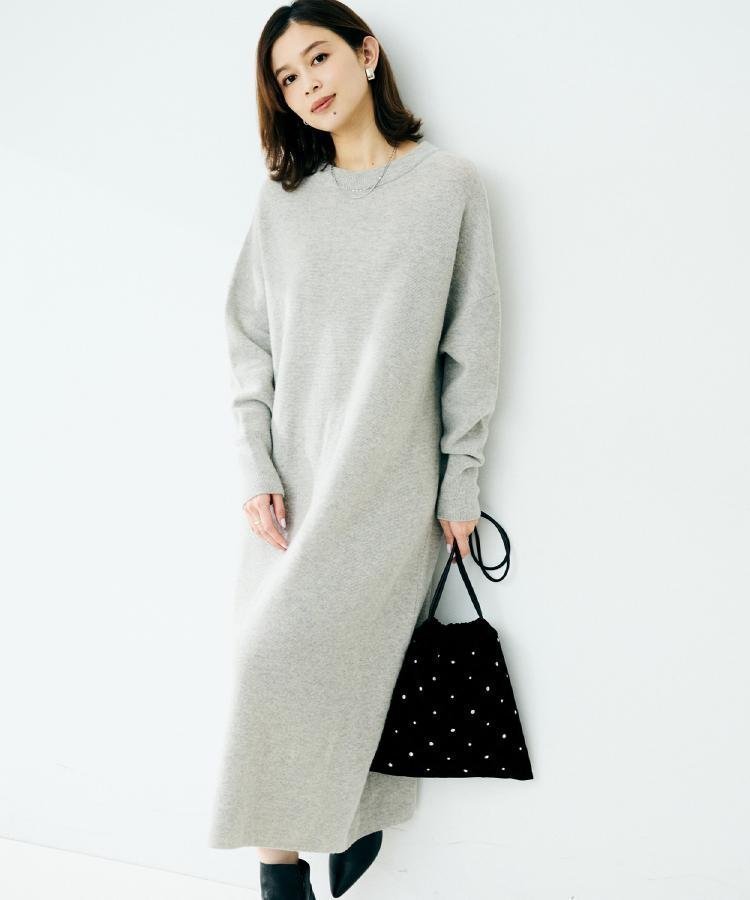 【アンタイトル/UNTITLED】の【ロング丈/ゆったりシルエット】テントライン ニットワンピース 人気、トレンドファッション・服の通販 founy(ファニー) ファッション Fashion レディースファッション Fashion for Women ワンピース Dresses ニットワンピース Knit Dresses イタリア Italy カーディガン Cardigan, Knitwear 今季 This Season, Current Season スタイリッシュ Stylish, Fashionable スマート Smart, Elegant トレンド Trend, Trending Now ポケット Pocket, Pocket Detail 羽織 Haori, Light Jacket ミックス Mix, Mixed Style リラックス Relax, Relaxed Fit ロング Long, Long-Length ワイド Wide, Wide Fit おすすめ Recommended / Our Picks other-1|ID: prp329100004800870 ipo3291000000034871272