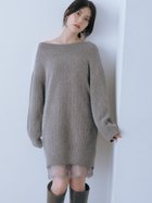 【スナイデル/SNIDEL】のニットセットキャミミニワンピース 人気、トレンドファッション・服の通販 founy(ファニー) ファッション Fashion レディースファッション Fashion for Women ワンピース Dresses インナー Innerwear サテン Satin, Glossy Fabric ショルダー Shoulder, Shoulder Strap スマート Smart, Elegant ドロップ Drop Shoulder, Dropped Style レース Lace, Lace Fabric ロマンティック Romantic, Feminine Style エレガント 上品 Elegant thumbnail GRY[006]|ID: prp329100004800889 ipo3291000000035650247
