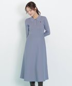 【ジルバイジルスチュアート/JILL by JILLSTUART】の長袖ポロネックニットワンピース 人気、トレンドファッション・服の通販 founy(ファニー) ファッション Fashion レディースファッション Fashion for Women ワンピース Dresses ニットワンピース Knit Dresses おすすめ Recommended / Our Picks エレガント 上品 Elegant スクエア Square, Square Shape スマート Smart, Elegant フロント Front, Front Design A/W・秋冬 Autumn/Winter 長袖 Long Sleeve, Full Sleeve thumbnail ブルー|ID: prp329100004800904 ipo3291000000035029449