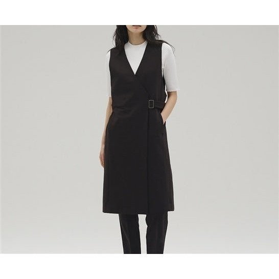 【ニューバランス/new balance】のMET24 Long Gilet Dress インテリア・キッズ・メンズ・レディースファッション・服の通販 founy(ファニー) 　ファッション　Fashion　レディースファッション　Fashion for Women　アウター　Coat / Outerwear Collection　トップス・カットソー　Cut & Sew Tops　ベスト&ジレ / 重ね着スタイル　Vests & Gilets　ワンピース　Dresses　フォーマル・パーティードレス・結婚式用ドレス　Elegant & Casual Dresses　ストレッチ　Stretch, Stretchy Fabric　ダブル　Double, Double-Breasted　ロング　Long, Long-Length　BKブラック|ID: prp329100004800928 ipo3291000000034938975