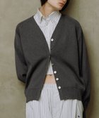 【アダム エ ロペ/ADAM ET ROPE'】の【WEB限定】カシミヤMIXメニーボタンカーディガン チャコール(06)|ID: prp329100004800933 ipo3291000000034832493