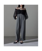 【ビーフラット/bflat】のフロッキードットパンツドレス オールインワン パーティー 結婚式 同窓会 成人式 人気、トレンドファッション・服の通販 founy(ファニー) ファッション Fashion レディースファッション Fashion for Women パンツ Pants & Trousers エアリー Airy Texture シアー Sheer, See-Through ジョーゼット Georgette, Semi-Sheer Fabric チュール Tulip, Tulip Motif デコルテ Décolleté, Neckline ドット Polka Dot, Dot Pattern ドレス Dress, One-Piece ポケット Pocket, Pocket Detail リラックス Relax, Relaxed Fit ワイド Wide, Wide Fit おすすめ Recommended / Our Picks 結婚式 Wedding 披露宴 Wedding Reception 二次会 After Party thumbnail グレー|ID: prp329100004800935 ipo3291000000034950748