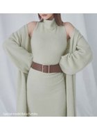 【スナイデル/SNIDEL】の【HIGH QUALITY】メリノウールアメスリニットワンピース MNT[021]|ID:prp329100004800944