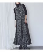 【ガール/GIRL】のラメ ツイード Aライン ノースリーブ ロング ワンピース BKOWH|ID: prp329100004800948 ipo3291000000034916058