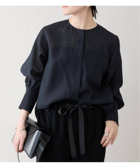 【ヴェルメイユ パー イエナ/VERMEIL par iena】の《追加5》シアーブラウス 人気、トレンドファッション・服の通販 founy(ファニー) ファッション Fashion レディースファッション Fashion for Women トップス・カットソー Cut & Sew Tops シャツ・ブラウス・オフィスカジュアル Elegant Blouses & Button-Ups 2025年 2025 2025-2026秋冬・A/W Autumn/Winter 2025–26 AW25–26 カフス Cuff Design シアー Sheer, See-Through スポーティ Sporty, Casual Athletic スラックス Slacks, Dress Pants エレガント 上品 Elegant |ID:prp329100004800960