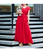 【ピンキーアンドダイアン/Pinky&Dianne】のシャーリングフレアワンピース 人気、トレンドファッション・服の通販 founy(ファニー) ファッション Fashion レディースファッション Fashion for Women ワンピース Dresses エレガント 上品 Elegant シャーリング Shirring, Ruched スタンダード Standard, Basic ストレッチ Stretch, Stretchy Fabric デコルテ Décolleté, Neckline フィット Fit, Slim Fit フレア Flare, Flared ポケット Pocket, Pocket Detail 軽量 Lightweight, Ultra Light thumbnail レッド|ID: prp329100004800964 ipo3291000000034832734