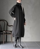 【アールピーエス/rps】のふくれジャガードハーフZIPワンピース 人気、トレンドファッション・服の通販 founy(ファニー) ファッション Fashion レディースファッション Fashion for Women ワンピース Dresses ポケット Pocket, Pocket Detail thumbnail ブラック|ID: prp329100004800972 ipo3291000000034832834