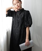 【プレフェリール/PREFERIR】のランタンスリーブワンピース結婚式パーティードレス 人気、トレンドファッション・服の通販 founy(ファニー) ファッション Fashion レディースファッション Fashion for Women ワンピース Dresses フォーマル・パーティードレス・結婚式用ドレス Elegant & Casual Dresses テクスチャー Texture, Textured Fabric ドレス Dress, One-Piece フィット Fit, Slim Fit ミックス Mix, Mixed Style レース Lace, Lace Fabric ロマンティック Romantic, Feminine Style 二次会 After Party 結婚式 Wedding thumbnail ブラック|ID: prp329100004800981 ipo3291000000034883327