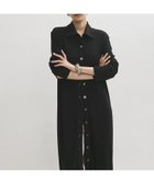 【アダム エ ロペ/ADAM ET ROPE'】のポロシャツライクカットソーワンピース 人気、トレンドファッション・服の通販 founy(ファニー) ファッション Fashion レディースファッション Fashion for Women ワンピース Dresses 春 Spring カットソー Cut and Sewn Top カーディガン Cardigan, Knitwear デニム Denim, Jeans Material トレンド Trend, Trending Now ボトム Bottoms, Lower Wear ポケット Pocket, Pocket Detail リラックス Relax, Relaxed Fit ロング Long, Long-Length S/S・春夏 SS, Spring/Summer, Warm Season 夏 Summer エレガント 上品 Elegant 2025年 2025 2025春夏・S/S Spring/Summer 2025 SS25 thumbnail ブラック(01)|ID: prp329100004800992 ipo3291000000034951634