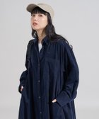 【フリークスストア/FREAK'S STORE】のコーデュロイ シャツワンピース 25AW ネイビー|ID: prp329100004800995 ipo3291000000035123643