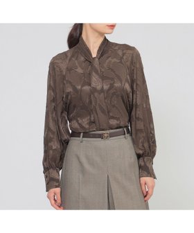 【ポール スチュアート/Paul Stuart】の【eclat掲載】【ウォッシャブル】シフォンカットジャカード ブラウス 人気、トレンドファッション・服の通販 founy(ファニー) 雑誌掲載アイテム Magazine Picks & Fashion Features ファッション雑誌 Fashion Magazines エクラ eclat ファッション Fashion レディースファッション Fashion for Women トップス・カットソー Cut & Sew Tops シャツ・ブラウス・オフィスカジュアル Elegant Blouses & Button-Ups インナー Innerwear ウォッシャブル Machine Washable エレガント 上品 Elegant カットジャガード Cut Jacquard シアー Sheer, See-Through シフォン Chiffon, Lightweight Fabric ジャカード/ジャガード Jacquard, Woven Pattern ジャケット Jacket, Outerwear ジョーゼット Georgette, Semi-Sheer Fabric ペイズリー Paisley, Ethnic Pattern ラグジュアリー Luxury, Elegant リボン Ribbon, Bow 雑誌 Magazine, Fashion Magazine |ID:prp329100004800996