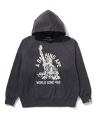 【ア ベイシング エイプ/A BATHING APE】のDESTROY WASHED RELAXED FIT PULLOVER HOODIE 人気、トレンドファッション・服の通販 founy(ファニー) ファッション Fashion レディースファッション Fashion for Women トップス・カットソー Cut & Sew Tops カジュアルプルオーバー・ニットトップス Pullovers & Knit Tops / Casual Pullovers ウォッシュ Washed Finish グラフィック Graphic, Graphic Design ダメージ Distressed, Destroyed フロント Front, Front Design プリント Print, Printed Pattern thumbnail BLACK|ID: prp329100004801004 ipo3291000000035186048