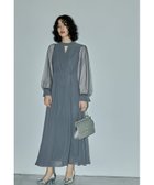 【ビーフラット/bflat】のVネックシアースリーブドレス キーホールネック シンプル 結婚式 成人式 二次会 人気、トレンドファッション・服の通販 founy(ファニー) ファッション Fashion レディースファッション Fashion for Women トップス・カットソー Cut & Sew Tops Vネックトップス V-Neck Tops / V-Cut Neckline Shirts ワンピース Dresses フォーマル・パーティードレス・結婚式用ドレス Elegant & Casual Dresses シンプル Simple, Minimal スリーブ Sleeve, Long Sleeve / Short Sleeve チュール Tulip, Tulip Motif ネックレス Necklace, Pendant Necklace パール Pearl, Pearl Accent フレア Flare, Flared ワンポイント One Point, Statement Accent おすすめ Recommended / Our Picks 結婚式 Wedding 披露宴 Wedding Reception 二次会 After Party thumbnail グレー|ID: prp329100004801007 ipo3291000000035038429