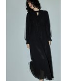 【ビーフラット/bflat】のVネックシアースリーブドレス キーホールネック シンプル 結婚式 成人式 二次会 人気、トレンドファッション・服の通販 founy(ファニー) ファッション Fashion レディースファッション Fashion for Women トップス・カットソー Cut & Sew Tops Vネックトップス V-Neck Tops / V-Cut Neckline Shirts ワンピース Dresses フォーマル・パーティードレス・結婚式用ドレス Elegant & Casual Dresses シンプル Simple, Minimal スリーブ Sleeve, Long Sleeve / Short Sleeve チュール Tulip, Tulip Motif ネックレス Necklace, Pendant Necklace パール Pearl, Pearl Accent フレア Flare, Flared ワンポイント One Point, Statement Accent おすすめ Recommended / Our Picks 結婚式 Wedding 披露宴 Wedding Reception 二次会 After Party thumbnail ブラック|ID: prp329100004801007 ipo3291000000035038431