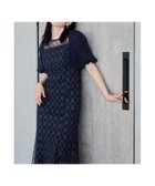 【ビーフラット/bflat】のダイヤレースマーメイドドレス パフスリーブ パーティードレス オケージョンドレス 人気、トレンドファッション・服の通販 founy(ファニー) ファッション Fashion レディースファッション Fashion for Women ワンピース Dresses フォーマル・パーティードレス・結婚式用ドレス Elegant & Casual Dresses イエロー Yellow オーガンジー Organza Fabric スリーブ Sleeve, Long Sleeve / Short Sleeve ダブル Double, Double-Breasted ドレス Dress, One-Piece フェミニン Feminine, Girly ベーシック Basic, Essential マーメイド Mermaid, Fishtail Silhouette リボン Ribbon, Bow おすすめ Recommended / Our Picks エレガント 上品 Elegant 結婚式 Wedding 披露宴 Wedding Reception 二次会 After Party thumbnail ネイビー|ID: prp329100004801008 ipo3291000000034917006