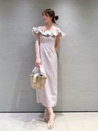 【スナイデル/SNIDEL】のパフスリワンピース 人気、トレンドファッション・服の通販 founy(ファニー) ファッション Fashion レディースファッション Fashion for Women ワンピース Dresses ウェーブ Wavy Pattern エレガント 上品 Elegant 春 Spring クラシカル Classical, Vintage-Inspired シャーリング Shirring, Ruched スマート Smart, Elegant スリーブ Sleeve, Long Sleeve / Short Sleeve タフタ Taffeta, Structured Fabric デコルテ Décolleté, Neckline バルーン Balloon, Balloon Silhouette S/S・春夏 SS, Spring/Summer, Warm Season おすすめ Recommended / Our Picks 夏 Summer thumbnail PNK[066]|ID: prp329100004801015 ipo3291000000035143786