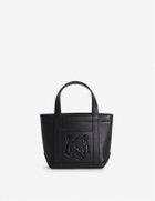 【メゾン キツネ/MAISON KITSUNE】のFOX HEAD LEATHER MINI TOTE 人気、トレンドファッション・服の通販 founy(ファニー) ファッション Fashion レディースファッション Fashion for Women バッグ Bags ショルダー Shoulder, Shoulder Strap ハンド Hand, Handmade パッチ Patch, Appliqué フォックス Fox, Fox Fur フレンチ French, French Style フロント Front, Front Design ポケット Pocket, Pocket Detail A/W・秋冬 Autumn/Winter 冬 Winter / This Winter エレガント 上品 Elegant thumbnail BLACK|ID: prp329100004801029 ipo3291000000035040725