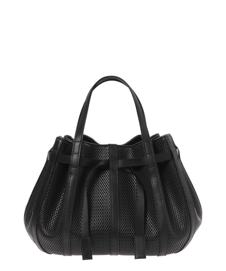 【ヒロコ ハヤシ/HIROKO HAYASHI】のPANIER(パニエ) ハンドバッグ インテリア・キッズ・メンズ・レディースファッション・服の通販 founy(ファニー) 　ファッション　Fashion　レディースファッション　Fashion for Women　バッグ　Bags　スマート　Smart, Elegant　フォルム　Silhouette, Form　ポケット　Pocket, Pocket Detail　メッシュ　Mesh, Net Fabric　モチーフ　Motif, Design Theme　再入荷　Restock / Back in Stock　おすすめ　Recommended / Our Picks　ブラック|ID: prp329100004801036 ipo3291000000035172685