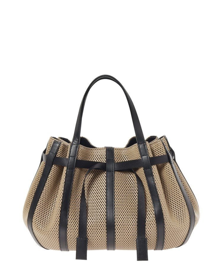 【ヒロコ ハヤシ/HIROKO HAYASHI】のPANIER(パニエ) ハンドバッグ インテリア・キッズ・メンズ・レディースファッション・服の通販 founy(ファニー) 　ファッション　Fashion　レディースファッション　Fashion for Women　バッグ　Bags　スマート　Smart, Elegant　フォルム　Silhouette, Form　ポケット　Pocket, Pocket Detail　メッシュ　Mesh, Net Fabric　モチーフ　Motif, Design Theme　再入荷　Restock / Back in Stock　おすすめ　Recommended / Our Picks　ベージュ|ID: prp329100004801036 ipo3291000000035172689