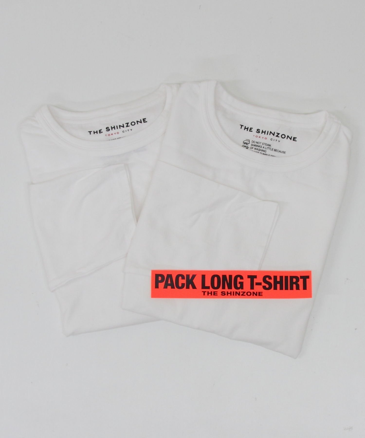 【ステップス/STEPS】のPACK LONG SLEEVE TEE インテリア・キッズ・メンズ・レディースファッション・服の通販 founy(ファニー) 　ファッション　Fashion　レディースファッション　Fashion for Women　トップス・カットソー　Cut & Sew Tops　インナー　Innerwear　スウェット / スエット　Sweatshirt, Sweatwear　半袖　Short Sleeve, Half Sleeve　定番　Standard, Basic Item　長袖　Long Sleeve, Full Sleeve　WHITE|ID: prp329100004801110 ipo3291000000034833955