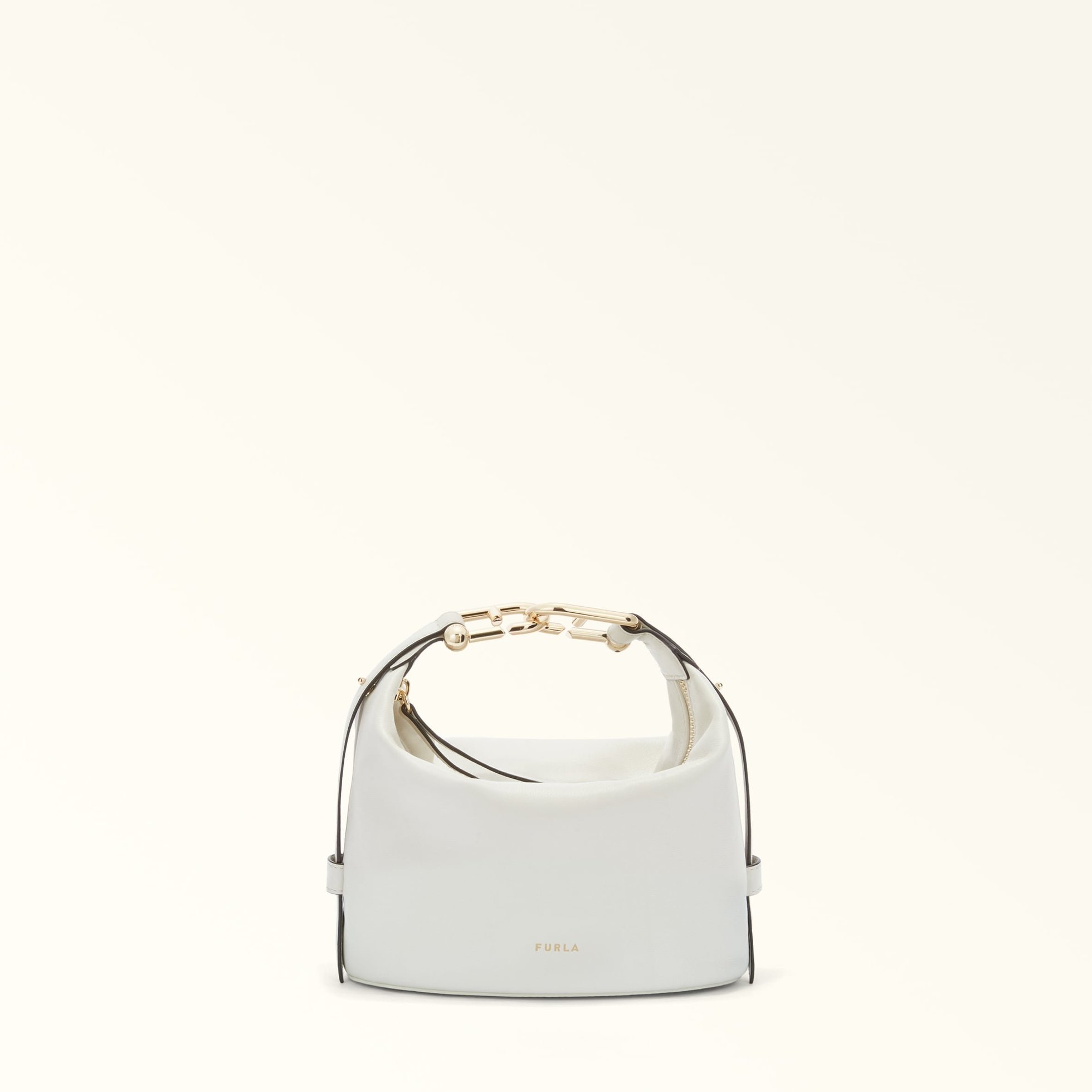 【フルラ/FURLA】の【公式】FURLA NUVOLA MINI HANDBAG インテリア・キッズ・メンズ・レディースファッション・服の通販 founy(ファニー) 　ファッション　Fashion　レディースファッション　Fashion for Women　バッグ　Bags　シェイプ　Shape, Slim Fit　フロント　Front, Front Design　プリント　Print, Printed Pattern　ポケット　Pocket, Pocket Detail　ラウンド　Round, Round Neck　MARSHMALLOW|ID: prp329100004801138 ipo3291000000035030855