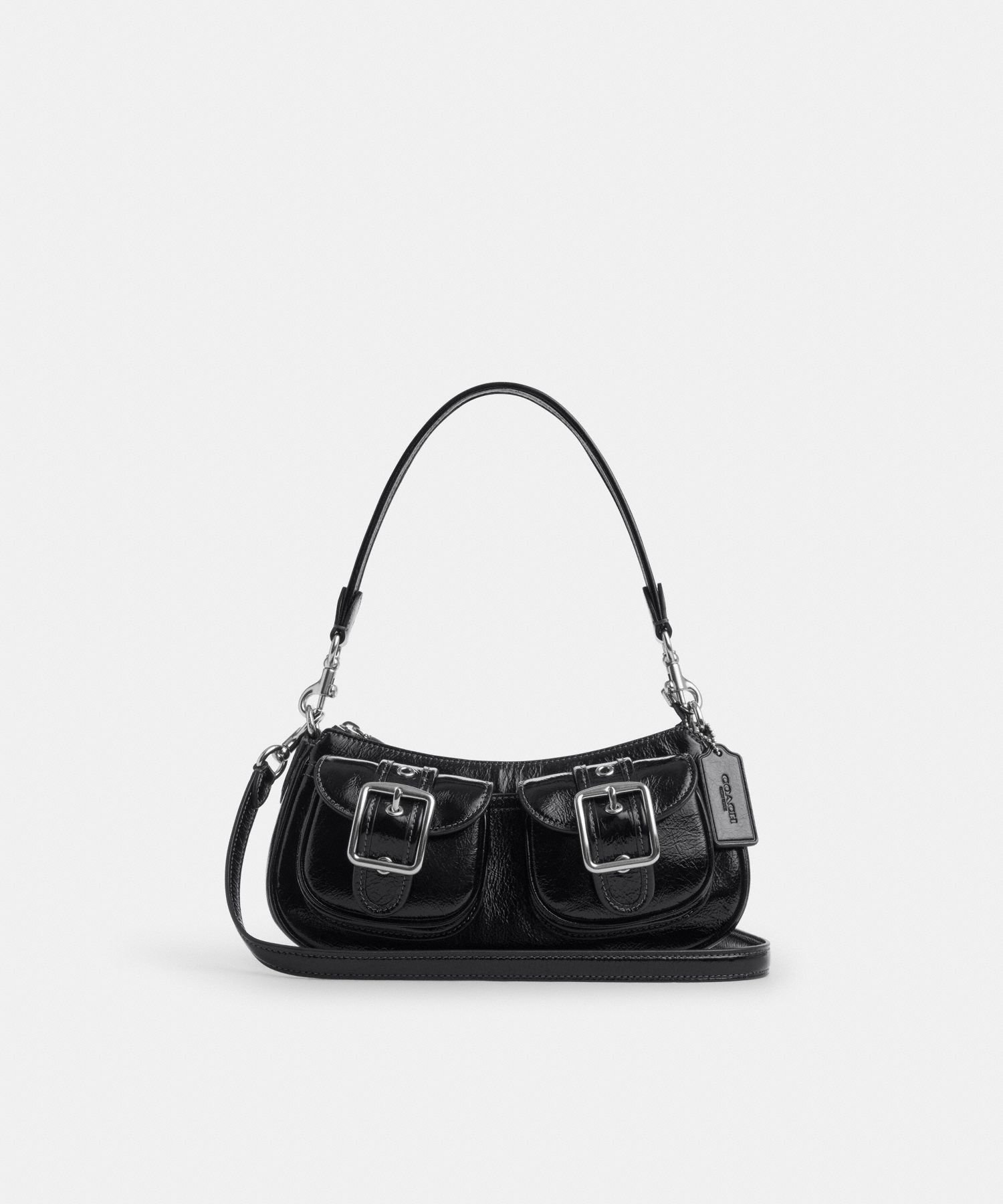 【コーチ/COACH】の【公式】アシュトン ショルダー バッグ インテリア・キッズ・メンズ・レディースファッション・服の通販 founy(ファニー) ファッション Fashion レディースファッション Fashion for Women バッグ Bags iPhone アイフォーン iPhone アウトレット Outlet / Clearance シューズ Shoes, Footwear ショルダー Shoulder, Shoulder Strap ポケット Pocket, Pocket Detail ラップ Wrap, Wrap Design 財布 Wallet, Purse BLACK|ID: prp329100004801143 ipo3291000000034884685