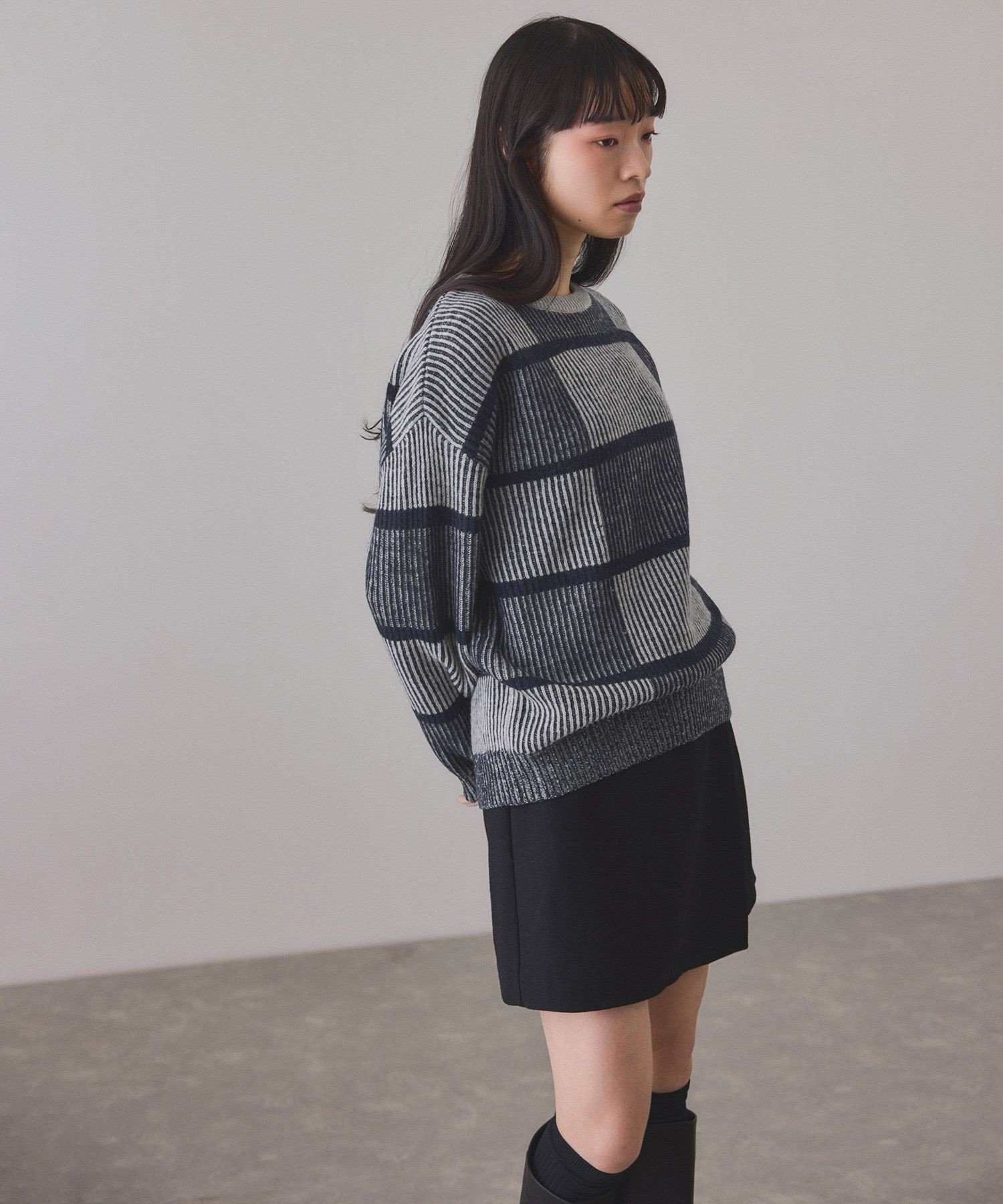 【アダム エ ロペ/ADAM ET ROPE'】のRYE T ALMEDA SWEATER インテリア・キッズ・メンズ・レディースファッション・服の通販 founy(ファニー) 　ファッション　Fashion　レディースファッション　Fashion for Women　トップス・カットソー　Cut & Sew Tops　レディースパーカー・カジュアルフーディー　Casual Hoodies & Sweatshirts　スウェット・クルーネックトップス　Sweatshirts & Crewnecks / Relaxed Fit Sweat Tops　グレー(07)|ID: prp329100004801155 ipo3291000000035220484