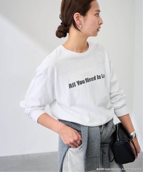 【フレームワーク/FRAMeWORK】のBEATLES AllYouNeedIsLoveT 人気、トレンドファッション・服の通販 founy(ファニー) ファッション Fashion レディースファッション Fashion for Women インナー Innerwear プリント Print, Printed Pattern |ID:prp329100004801174