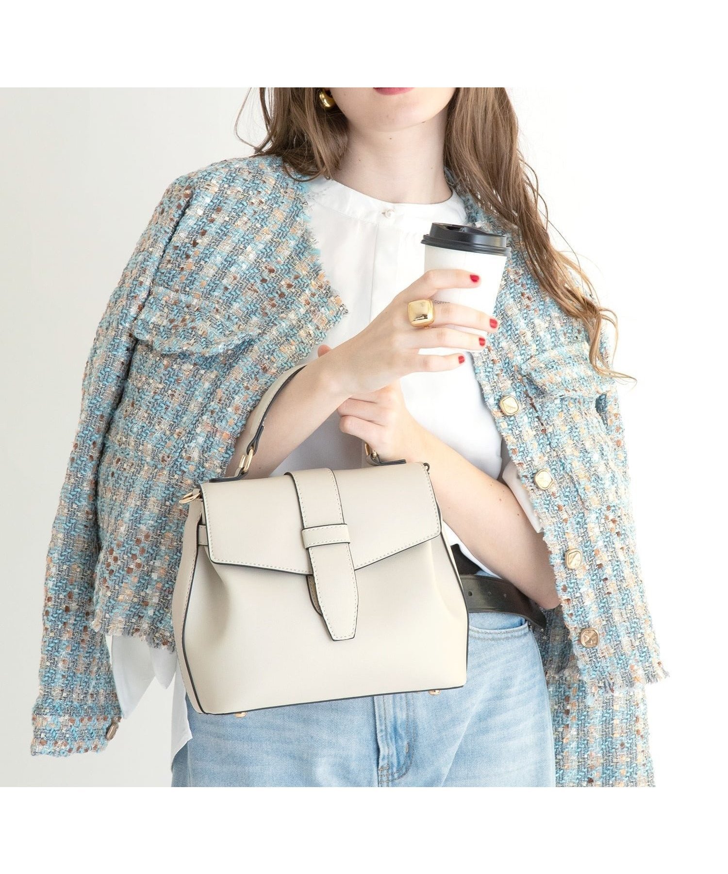 【イストワール/Histoire】のstyiro/ベルトフラップ2WAYショルダーハンドバッグ/Sサイズ インテリア・キッズ・メンズ・レディースファッション・服の通販 founy(ファニー) 　ファッション　Fashion　レディースファッション　Fashion for Women　ベルト&ウエストマーク　Belts & Waist Accessories　アクセサリー　Fashion Accessories　ショルダー　Shoulder, Shoulder Strap　シンプル　Simple, Minimal　スマート　Smart, Elegant　トラベル　Travel, Travel Gear　トレンド　Trend, Trending Now　フェイクレザー　Faux Leather, PU Leather　フラップ　Flap, Flap Pocket　ポケット　Pocket, Pocket Detail　モノトーン　Monotone, Black and White　リラックス　Relax, Relaxed Fit　おすすめ　Recommended / Our Picks　夏　Summer　ビジネス 仕事 通勤　Business / Work / Commuting　IV|ID: prp329100004801175 ipo3291000000034891128