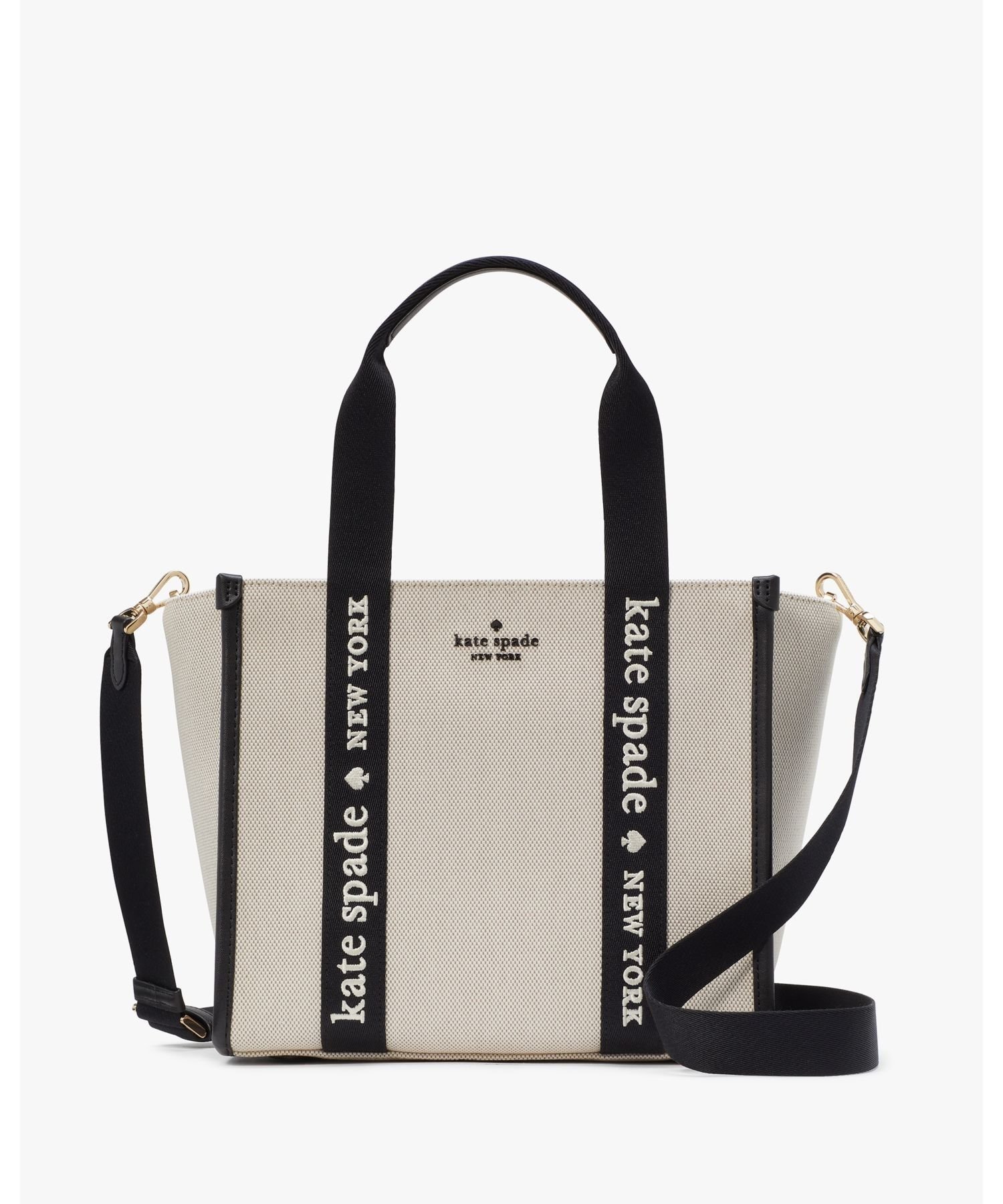 【ケイト スペード ニューヨーク/kate spade NEW YORK】の【公式】キップ キャンバス スモールトート インテリア・キッズ・メンズ・レディースファッション・服の通販 founy(ファニー) ファッション Fashion レディースファッション Fashion for Women バッグ Bags キャンバス Canvas, Canvas Fabric リボン Ribbon, Bow 夏 Summer 春 Spring S/S・春夏 SS, Spring/Summer, Warm Season DK CONCH|ID: prp329100004801200 ipo3291000000034901060