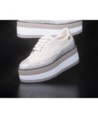 【プラスダイアナ/plus diana】の【Premiumline】 ウィングチップスニーカー 人気、トレンドファッション・服の通販 founy(ファニー) ファッション Fashion レディースファッション Fashion for Women クッション Cushion, Throw Pillow クラシカル Classical, Vintage-Inspired シューズ Shoes, Footwear ストーン Stone, Gem-Like スニーカー Sneakers, Trainers スマート Smart, Elegant プレミアム Premium, High-End モチーフ Motif, Design Theme ラグジュアリー Luxury, Elegant ラバー Rubber, Rubber Sole 再入荷 Restock / Back in Stock 日本製 Made In Japan 新作・新入荷 New Arrivals / New In thumbnail アイボリー人工スムース|ID: prp329100004801205 ipo3291000000034834621