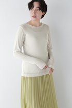 【ヒューマンウーマン/HUMAN WOMAN】のシアークループルオーバー 人気、トレンドファッション・服の通販 founy(ファニー) ファッション Fashion レディースファッション Fashion for Women トップス・カットソー Cut & Sew Tops カジュアルプルオーバー・ニットトップス Pullovers & Knit Tops / Casual Pullovers おすすめ Recommended / Our Picks インナー Innerwear スウェット / スエット Sweatshirt, Sweatwear スタンダード Standard, Basic タートル Turtleneck, Turtle Collar 人気 Popular, Best Seller 長袖 Long Sleeve, Full Sleeve thumbnail ライトグレー|ID: prp329100004801214 ipo3291000000034932123
