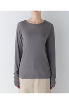 【ヒューマンウーマン/HUMAN WOMAN】のシアークループルオーバー 人気、トレンドファッション・服の通販 founy(ファニー) ファッション Fashion レディースファッション Fashion for Women トップス・カットソー Cut & Sew Tops カジュアルプルオーバー・ニットトップス Pullovers & Knit Tops / Casual Pullovers おすすめ Recommended / Our Picks インナー Innerwear スウェット / スエット Sweatshirt, Sweatwear スタンダード Standard, Basic タートル Turtleneck, Turtle Collar 人気 Popular, Best Seller 長袖 Long Sleeve, Full Sleeve thumbnail チャコール1|ID: prp329100004801214 ipo3291000000034932125