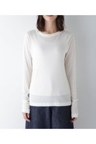 【ヒューマンウーマン/HUMAN WOMAN】のシアークループルオーバー 人気、トレンドファッション・服の通販 founy(ファニー) ファッション Fashion レディースファッション Fashion for Women トップス・カットソー Cut & Sew Tops カジュアルプルオーバー・ニットトップス Pullovers & Knit Tops / Casual Pullovers おすすめ Recommended / Our Picks インナー Innerwear スウェット / スエット Sweatshirt, Sweatwear スタンダード Standard, Basic タートル Turtleneck, Turtle Collar 人気 Popular, Best Seller 長袖 Long Sleeve, Full Sleeve thumbnail ホワイト|ID: prp329100004801214 ipo3291000000034932128