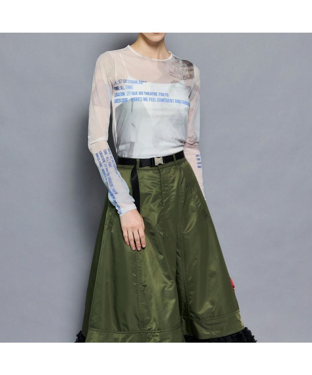 【メゾンスペシャル/MAISON SPECIAL】のORDINARY DAYS インテリア・キッズ・メンズ・レディースファッション・服の通販 founy(ファニー) 　ファッション　Fashion　レディースファッション　Fashion for Women　インナー　Innerwear　キャミワンピース　Cami Dress, Slip Dress　シアー　Sheer, See-Through　ストレッチ　Stretch, Stretchy Fabric　フィット　Fit, Slim Fit　プリント　Print, Printed Pattern　ボトム　Bottoms, Lower Wear　WHT|ID: prp329100004801224 ipo3291000000035210824