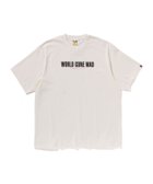 【ア ベイシング エイプ/A BATHING APE】のSLOGAN RELAXED FIT TEE 人気、トレンドファッション・服の通販 founy(ファニー) ファッション Fashion レディースファッション Fashion for Women インナー Innerwear ショート Short, Short Length スリーブ Sleeve, Long Sleeve / Short Sleeve フロント Front, Front Design プリント Print, Printed Pattern ラバー Rubber, Rubber Sole thumbnail IVORY|ID: prp329100004801228 ipo3291000000035083346