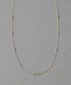 【エテ/ete】のK18YG e_Grain ネックレス 人気、トレンドファッション・服の通販 founy(ファニー) ファッション Fashion レディースファッション Fashion for Women ジュエリー Jewelry ネックレス Necklaces & Pendants コレクション Collection, Seasonal Line ジュエリー Jewelry, Accessories スタイリッシュ Stylish, Fashionable チェーン Chain, Chain Strap ネックレス Necklace, Pendant Necklace バランス Balance, Style Balance ベスト Vest, Waistcoat モダン Modern, Contemporary thumbnail イエローゴールド|ID: prp329100004801258 ipo3291000000035194543