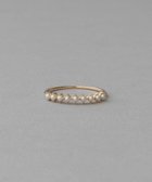 【エテ/ete】のK10YG レイヤード パール リング 人気、トレンドファッション・服の通販 founy(ファニー) ファッション Fashion レディースファッション Fashion for Women おすすめ Recommended / Our Picks オケージョン Occasion Wear ギフト プレゼント Gift / Present シンプル Simple, Minimal ジュエリー Jewelry, Accessories パール Pearl, Pearl Accent thumbnail イエローゴールド|ID: prp329100004801260 ipo3291000000035044537