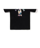 【ア ベイシング エイプ/A BATHING APE】のART CAMO COLLEGE TEE 人気、トレンドファッション・服の通販 founy(ファニー) ファッション Fashion レディースファッション Fashion for Women インナー Innerwear ショート Short, Short Length スリーブ Sleeve, Long Sleeve / Short Sleeve フロント Front, Front Design プリント Print, Printed Pattern ラバー Rubber, Rubber Sole thumbnail BLACK|ID: prp329100004801285 ipo3291000000034960621