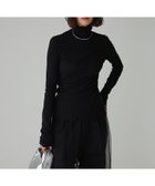 【バビロン/BABYLONE / KIDS】のシアーフライスタートルネックプルオーバー 人気、トレンドファッション・服の通販 founy(ファニー) ファッション Fashion キッズファッション Fashion for Kids トップス・カットソー Cut & Sew Tops インナー Innerwear ハイネック High Neck, Mock Neck バランス Balance, Style Balance 再入荷 Restock / Back in Stock thumbnail ブラック|ID: prp329100004801287 ipo3291000000034873369