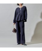 【フリークスストア/FREAK'S STORE】のダンボール ペプラム カーディガン セットアップ 25AW ネイビー|ID: prp329100004801316 ipo3291000000034835326