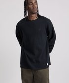 【サタデイズ ニューヨークシティ/SATURDAYS NYC】のAlex Waffle Relaxed LS Tee 人気、トレンドファッション・服の通販 founy(ファニー) ファッション Fashion レディースファッション Fashion for Women サーマル Thermal, Waffle Knit スリーブ Sleeve, Long Sleeve / Short Sleeve フィット Fit, Slim Fit リラックス Relax, Relaxed Fit ロング Long, Long-Length ワッフル Waffle, Waffle Knit ワンポイント One Point, Statement Accent thumbnail ブラック(01)|ID: prp329100004801323 ipo3291000000034835424