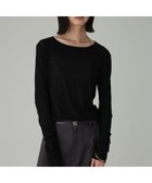 【バビロン/BABYLONE / KIDS】のシアーツイストフライスクルーカットソー 人気、トレンドファッション・服の通販 founy(ファニー) ファッション Fashion キッズファッション Fashion for Kids トップス・カットソー Cut & Sew Tops インナー Innerwear シンプル Simple, Minimal フィット Fit, Slim Fit ルーズ Loose, Oversized 再入荷 Restock / Back in Stock thumbnail ブラック19|ID: prp329100004801324 ipo3291000000035247553