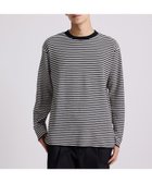 【サタデイズ ニューヨークシティ/SATURDAYS NYC】のRobert P. Miller x Saturdays NYC CVC BD LS 人気、トレンドファッション・服の通販 founy(ファニー) ファッション Fashion レディースファッション Fashion for Women サーマル Thermal, Waffle Knit シンプル Simple, Minimal スリーブ Sleeve, Long Sleeve / Short Sleeve ボーダー Border, Stripe ロング Long, Long-Length ワッフル Waffle, Waffle Knit 定番 Standard, Basic Item thumbnail チャコール(06)|ID: prp329100004801328 ipo3291000000034835478