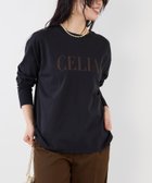【マイカ ディール/MICA & DEAL】のCELIA ロゴロングT-shirt 人気、トレンドファッション・服の通販 founy(ファニー) ファッション Fashion レディースファッション Fashion for Women トップス・カットソー Cut & Sew Tops シャツ・ブラウス・オフィスカジュアル Elegant Blouses & Button-Ups ロングTシャツ・Tシャツ Longline T-Shirts & Tees インナー Innerwear カットソー Cut and Sewn Top カーディガン Cardigan, Knitwear シルク Silk, 100% Silk ネックレス Necklace, Pendant Necklace 人気 Popular, Best Seller パール Pearl, Pearl Accent フランス France, French プリント Print, Printed Pattern ロング Long, Long-Length thumbnail NAVY|ID: prp329100004801329 ipo3291000000034960442