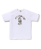 【ア ベイシング エイプ/A BATHING APE】のTREE EDGE CAMO COLLEGE TEE 人気、トレンドファッション・服の通販 founy(ファニー) ファッション Fashion レディースファッション Fashion for Women インナー Innerwear クラシック Classic, Timeless Style ショート Short, Short Length スリーブ Sleeve, Long Sleeve / Short Sleeve パターン Pattern, Design Print フロント Front, Front Design プリント Print, Printed Pattern モチーフ Motif, Design Theme ラバー Rubber, Rubber Sole thumbnail WHITE|ID: prp329100004801330 ipo3291000000034960604